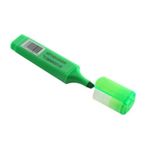 Q-Connect Green Highlighter Pen (10 Pack)