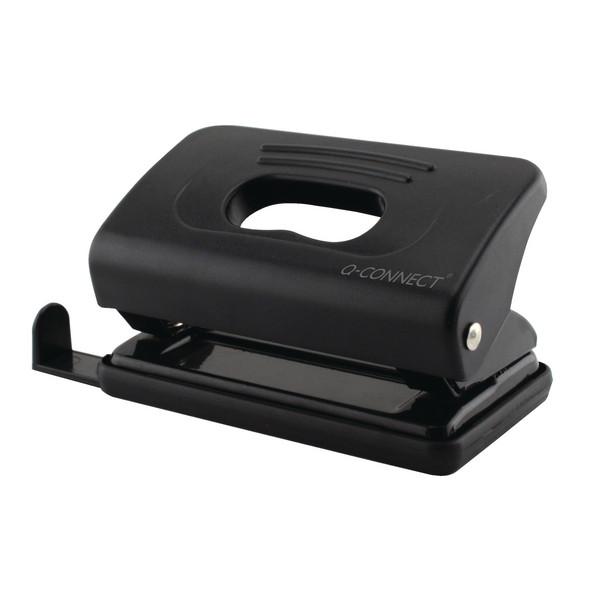Q-Connect Light Duty Hole Punch Black