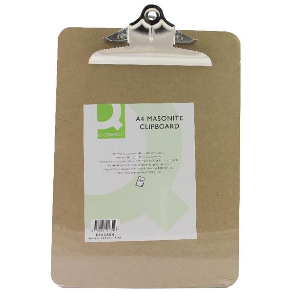 Q-Connect A4 Clipboard Masonite KF01304