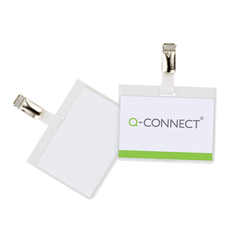 Q-Connect Visitor Badge 60x90mm (25 Pack)