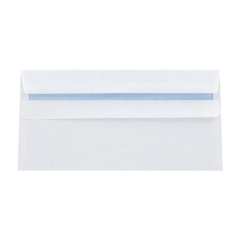Supreme DL Envelopes 80gsm Plain Peel and Seal White (Pack of 1000)