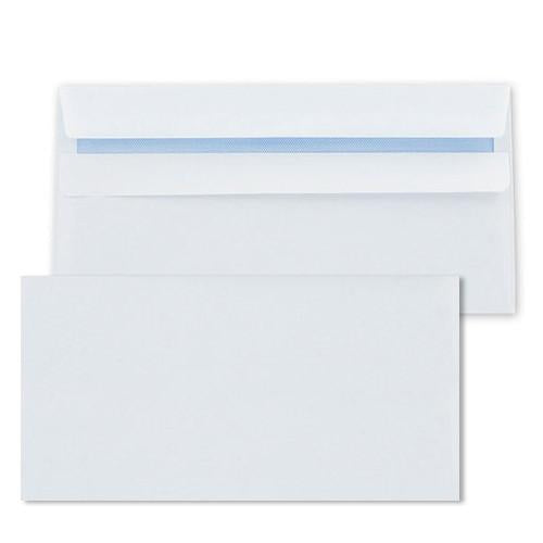 Q-Connect DL Envelopes 100gsm Plain Peel and Seal White (Pack of 500)