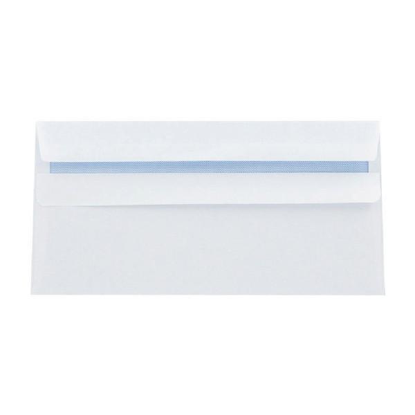 Supreme DL Envelopes 80gsm Plain Peel and Seal White (Pack of 40)