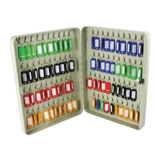 Q-Connect 80-Key Cabinet Pearl Grey