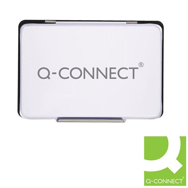 Q-Connect Medium Stamp Pad Black