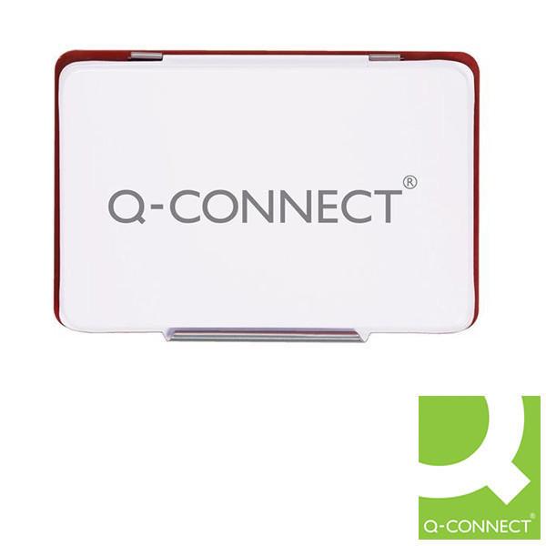 Q-Connect Medium Stamp Pad Red KF25212