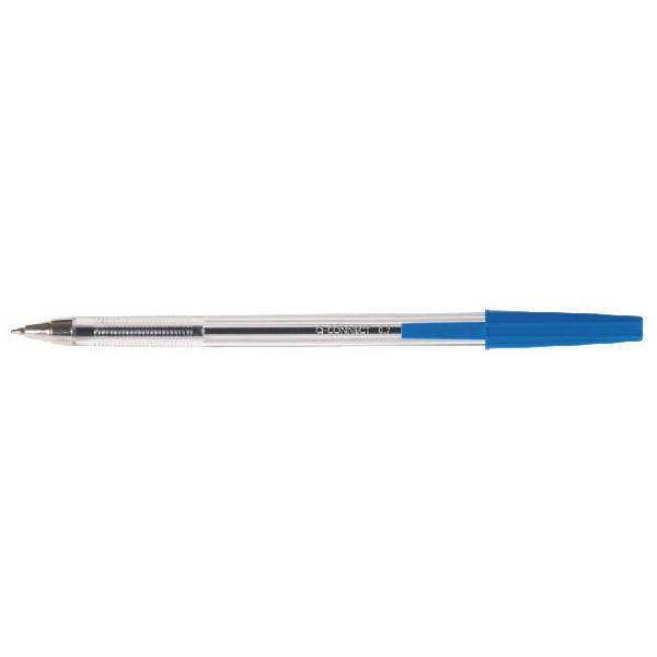 Q-Connect Medium Blue Ballpoint Pen (Pack of 50) KF26039