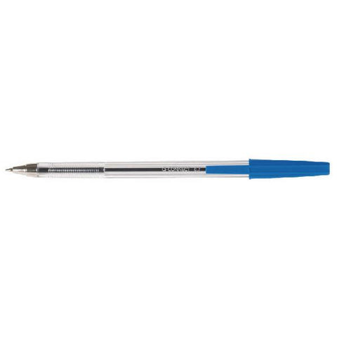 Q-Connect Medium Blue Ballpoint Pen (Pack of 20)