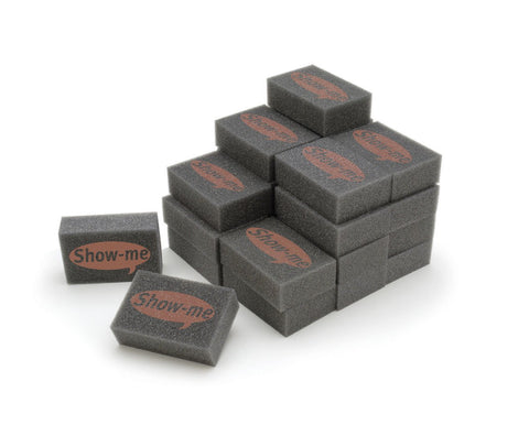 Mini Foam Whiteboard Erasers - 35 Pack