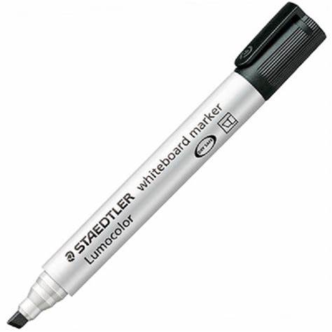  Show-me STM50 Teacher Drywipe Marker - Black (Pack of