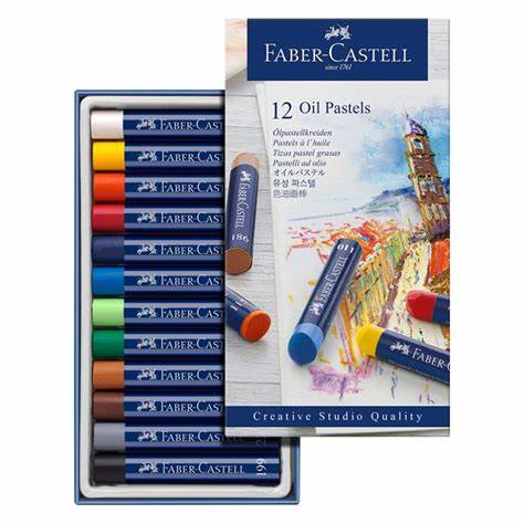 Faber-Castell Goldfaber Studio Oil Pastels Box 12