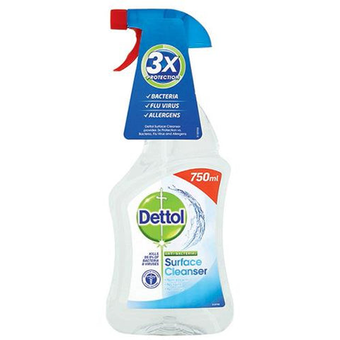 Dettol Anti-Bacterial Surface Cleanser Spray 750ml.