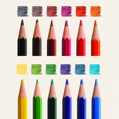 Re:create Treesaver Recycled Assorted Colouring Pencils Tube of 72