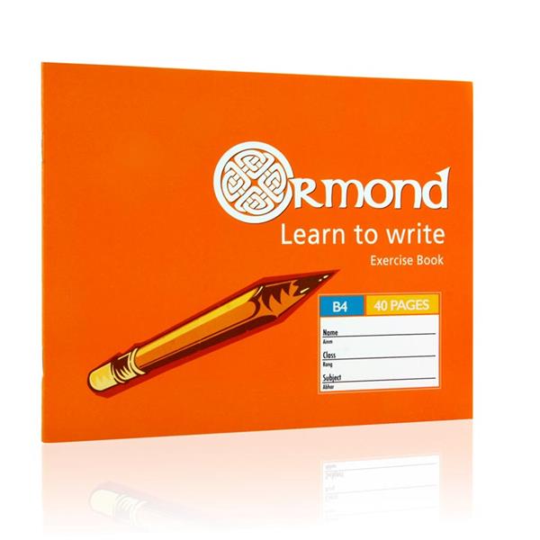Ormond B4 Learn To Write Copy Book 40 Pages