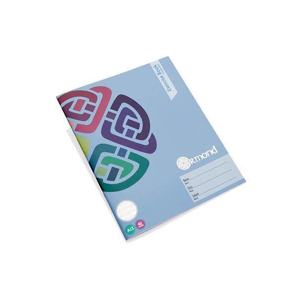 Ormond A12 Exercise Copy Book 40 Pages