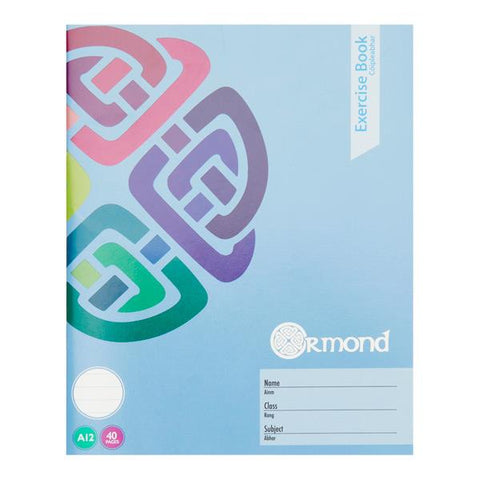 Ormond A12 Exercise Copy Book 40 Pages