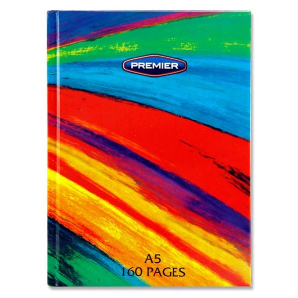 Rainbow A5 Hardcover Notebook 160 Page