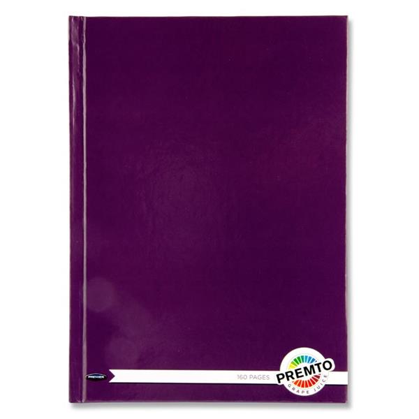 Premto A5 Hardcover Notebooks 160 Pages Assorted 5 Pack