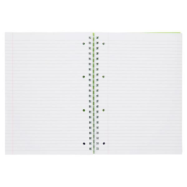 Premto A4 200pg PP Wire Notebooks Assorted 3 Pack