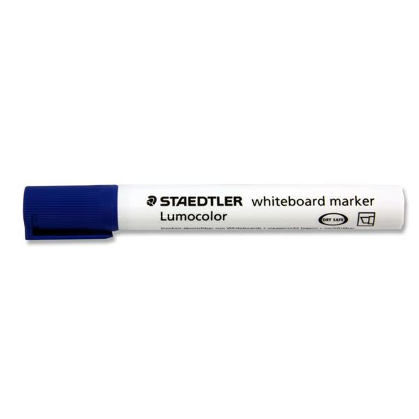 Staedtler Lumocolour Chisel Tip Whiteboard Marker - Box 10 Blue