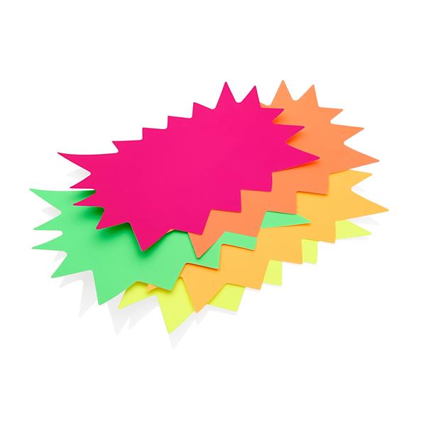 Premier Office Large Flash Stars Pack 5