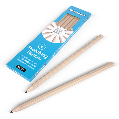 Classmaster Sketching Pencils Pack of 6