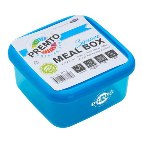 Premto Square Meal Box - Printer Blue