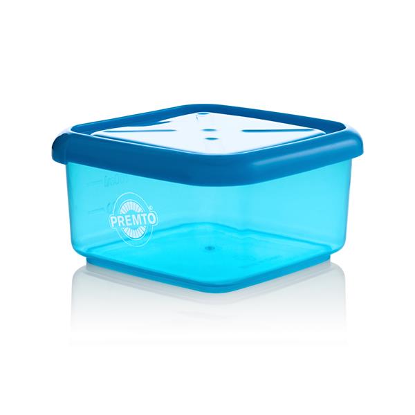 Premto Square Meal Box - Printer Blue