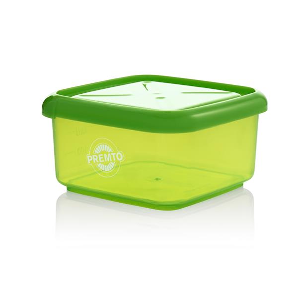 Premto Square Meal Box - Caterpillar Green