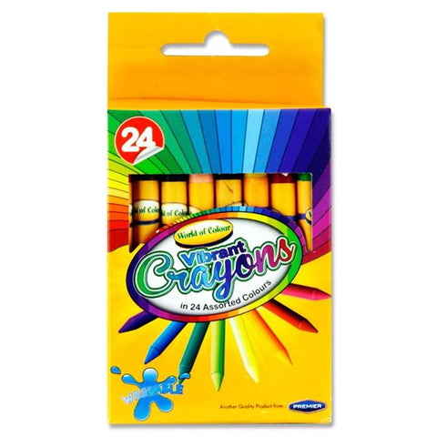World of Colour Crayons Pack 24