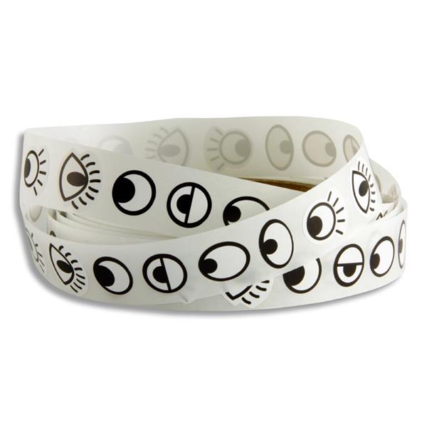 Eye Stickers - Black 1000 Pack