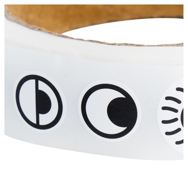 Eye Stickers - Black 1000 Pack