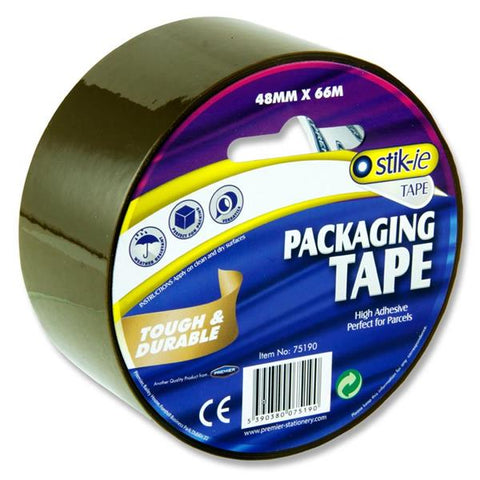 Stik-ie Brown Packing Tape 48mm X 66m