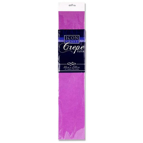 Crepe Paper - Lilac 50cm x 2.5metres