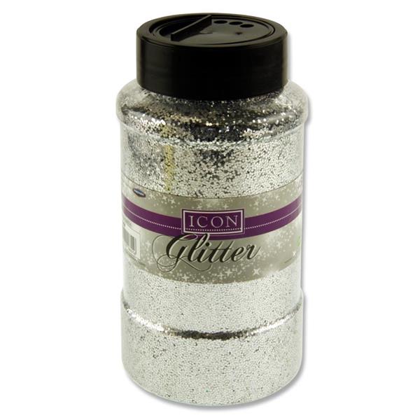Icon Glitter 450g - Silver