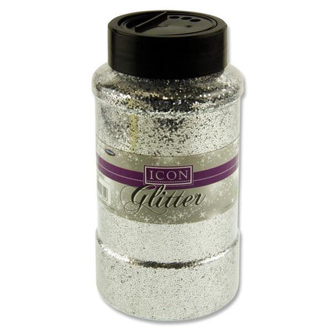 Icon Glitter 450g - Silver