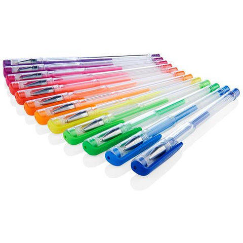 Proscribe Gelpoint Script Gel Pens - Neon Collection Pack 12