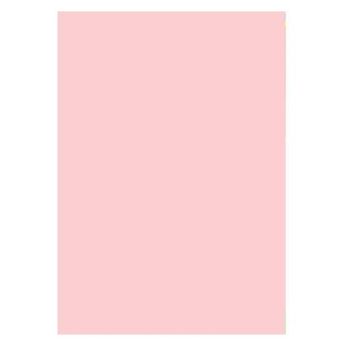Q-Connect Pastel Pink Coloured A4 Copier Paper 80gsm Ream (Pack of 500)