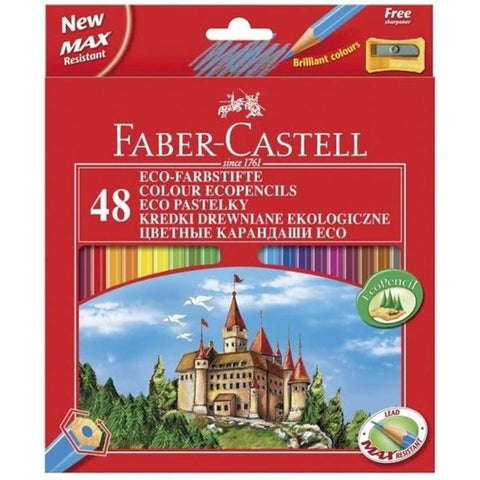 Faber-Castell Colouring Pencils - Pack of 48
