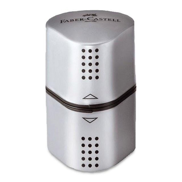 Faber-Castell Grip Trio Sharpener - Grey