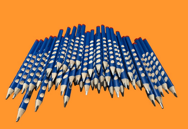 HB Junior Grip Triangular Pencils Tub 50