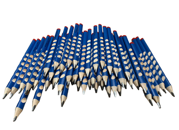 HB Junior Grip Triangular Pencils Tub 50