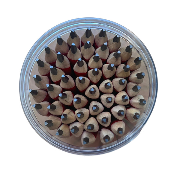 HB Junior Triangular Pencils Tub 50