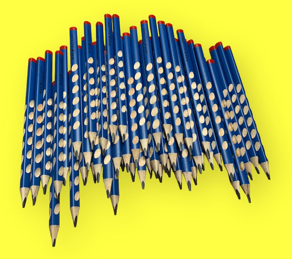 HB Junior Grip Triangular Pencils Tub 50