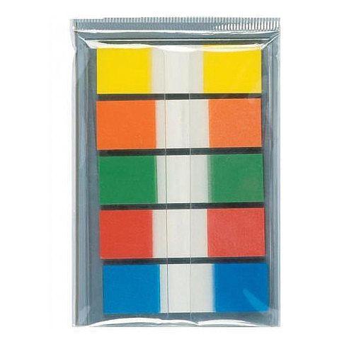 Q-Connect Page Markers 1/2 Inch Assorted (Pack of 130)