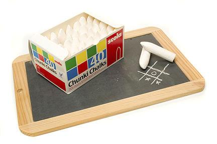 Chubbi Stump White Chalk Box of 40