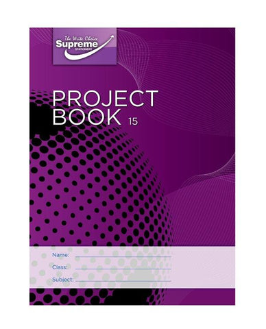 Supreme No.15 Project Copy Book 40 Pages
