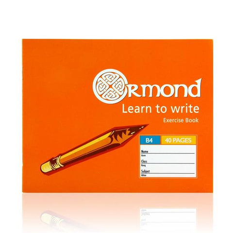 Ormond B4 Learn To Write Copy Book 40 Pages