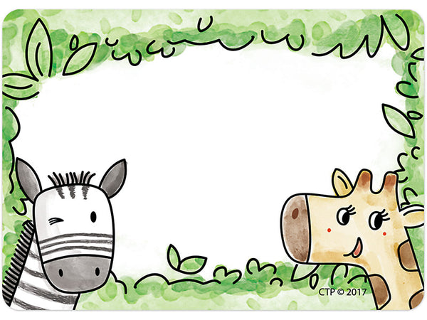 Safari Friends Labels
