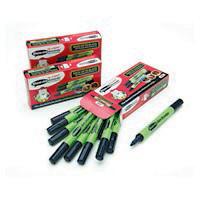 Show-me Pupils Slim Barrel Drywipe Pens Medium Tip Pack of 10 Black